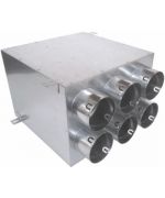 Rozdělovací box ZN dvouřadý 6x75/160 izolovaný
