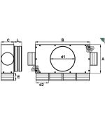 Rozdělovací box GM 6x90/200
