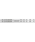 Rozdělovací box GM 12x75/200 izolovaný
