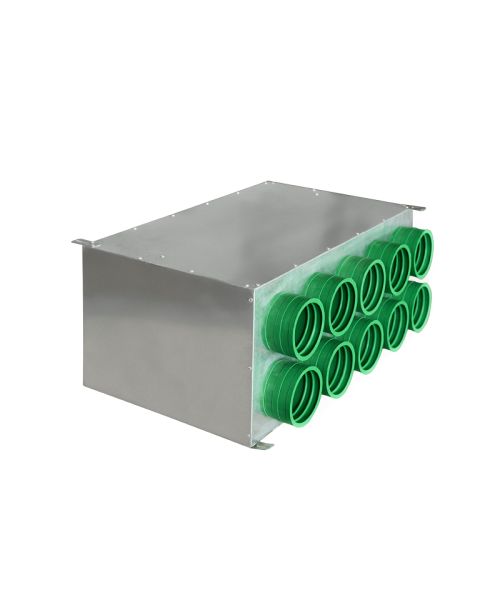 Rozdělovací box GM dvouřadý 10x75/200 izolovaný