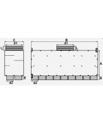 Rozdělovací box GM dvouřadý 18x75/200