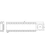 Rozdělovací box GM levý/pravý 12x75/160