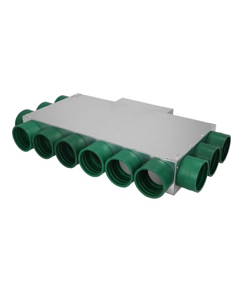 Rozdělovací box GM s obdélníkovým výstupem 12x75/200x50 izolovaný