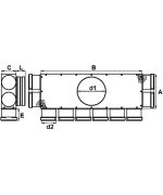 Rozdělovací box PK 10x75/160