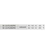 Rozdělovací box PK 12x75/200 izolovaný