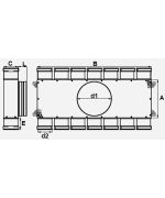 Rozdělovací box PK 14x75/160