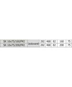 Rozdělovací box PK 16x75/200 izolovaný