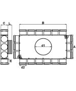 Rozdělovací box PK 18x75/200