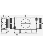 Rozdělovací box PK 8x75/200