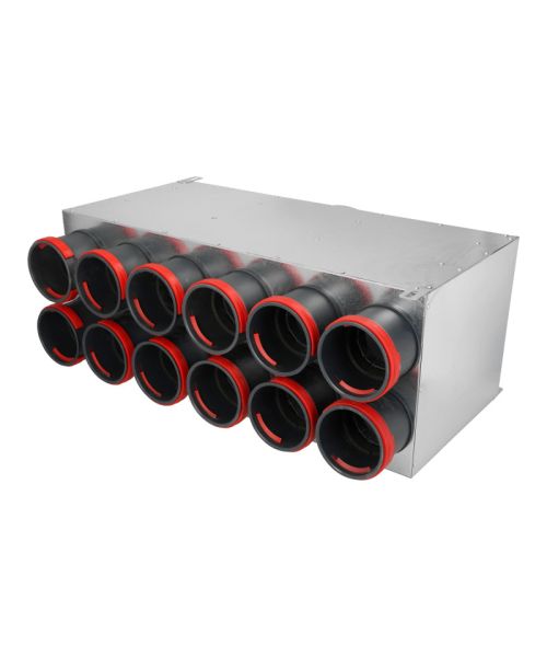 Rozdělovací box PK dvouřadý 12x75/200 izolovaný
