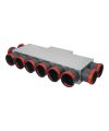 Rozdělovací box PK s obdélníkovým výstupem 10x75/200x50