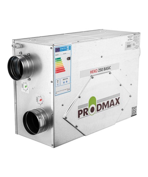 PRODMAX HEKO 250 BASIC – rekuperační jednotka