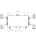 PRODMAX PRO MAX 400 H CLASSIC - rekuperační jednotka