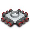 Rozdělovací box TPK 12x75 mm / 160 mm – čtvercový