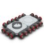 Rozdělovací box TPK 18x75 mm / 200 mm