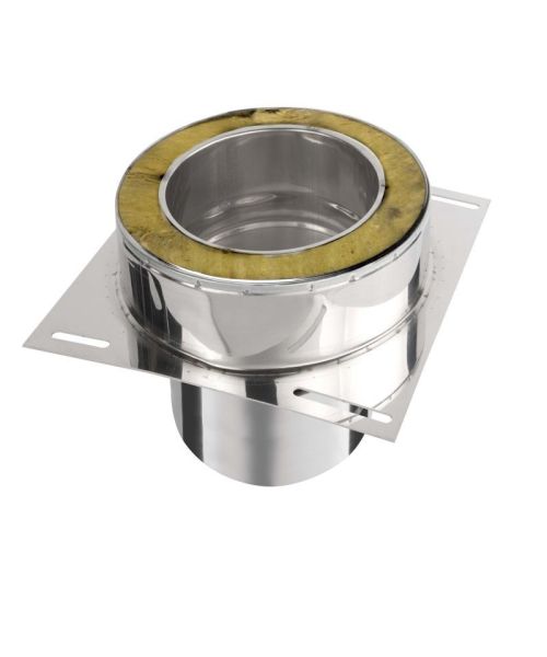 Päta nadstavca ø120 mm nerez