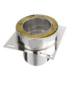 Päta nadstavca ø120 mm nerez
