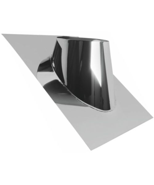 Prechod strechou 35° ø130 mm nerez