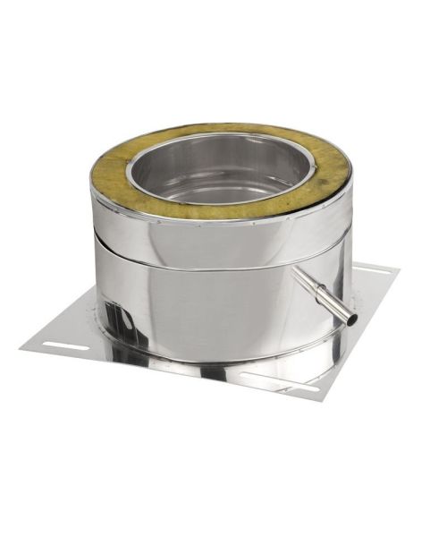 Päta nadstavca ø150 mm nerez