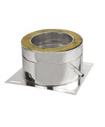 Päta nadstavca ø150 mm nerez