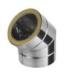 Koleno ø150 mm nerez - 45°
