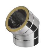 Koleno ø150 mm nerez - 45°