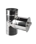 Dvířkový díl kulatý Ø220 mm nerez | tloušťka 1,0 mm