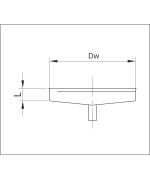 Kondenzační jímka Ø180 mm nerez | tloušťka 1,0 mm