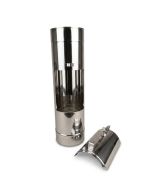 Čisticí prvek Ø120 mm nerez | tloušťka 1,0 mm