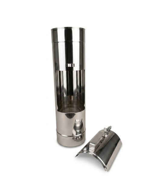 Čisticí prvek Ø150 mm nerez | tloušťka 1,0 mm