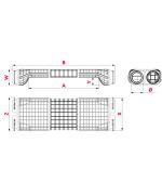 Odsazení AWENTA 2×90 – dlouhé
