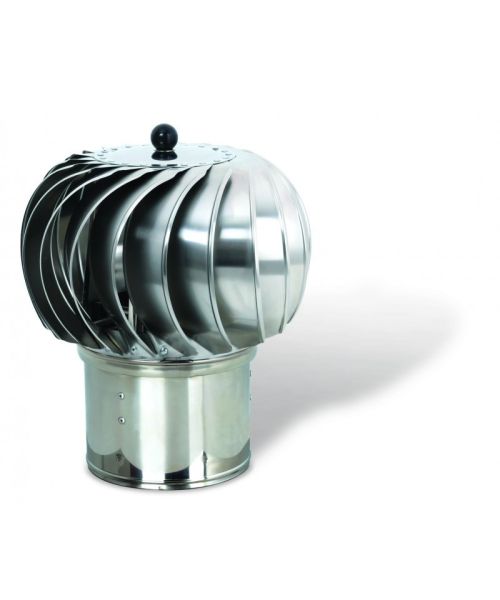 Ventilační hlavice Ø200 mm nerezová