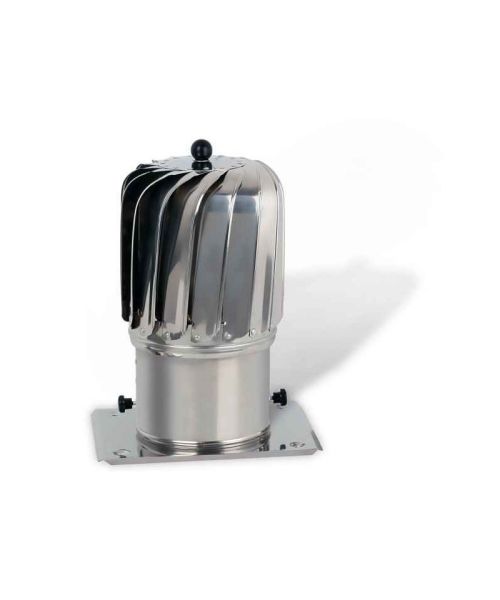 Podélná ventilační hlavice s podstavcem Ø150 mm hliníková