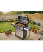 Plynový gril G21 Alabama Silver BBQ Premium Line, 5 hořáků + redukční ventil zdarma