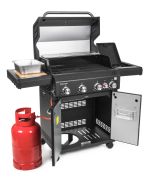 Plynový gril G21 Alabama Black BBQ Premium Line, 5 hořáků + redukční ventil zdarma