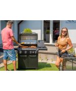 Plynový gril G21 Alabama Black BBQ Premium Line, 5 hořáků + redukční ventil zdarma
