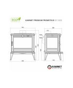 Krbová kamna KAWMET Premium PROMETEUS S11 ECO