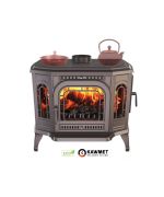 Krbová kamna KAWMET P7 (10,5 kW) CookTop PB ECO