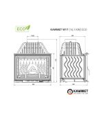 Krbová vložka KAWMET W17 (16,1 kW) ECO