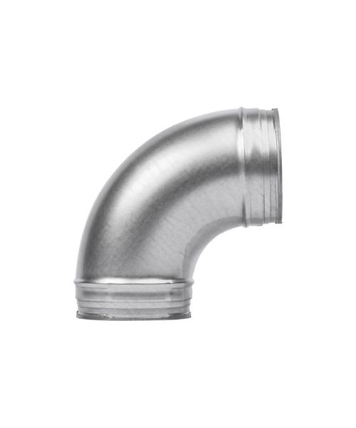 Lisované koleno SPIRO 90° Ø200 mm