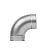 Lisované koleno SPIRO 90° Ø100 mm