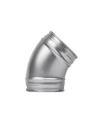 Lisované koleno SPIRO 45° Ø100 mm