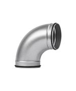 Lisované koleno SPIRO 90° Ø150 mm s těsněním