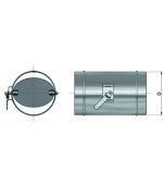 Uzavírací klapka typ B SPIRO Ø160 mm
