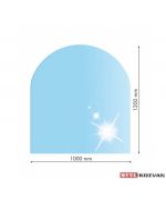 Sklo pod kachle - OBLÚK