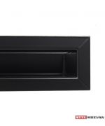 Tunelová mriežka LUFT 60x1000 - čierna