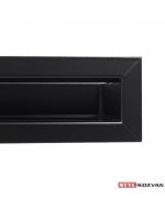 Tunelová mriežka LUFT 60x600 - čierna