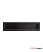 Tunelová mriežka LUFT 90x400 - čierna