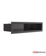 Tunelová mriežka LUFT 90x400 - čierna