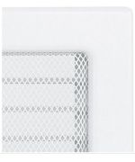 Mriežka 17x17 biela so žalúziou